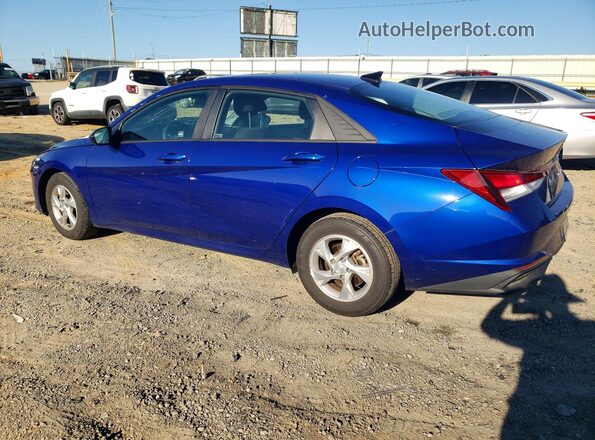 KMHLL4AG2MU179661 2021 HYUNDAI ELANTRA Синий Задняя левая четверть