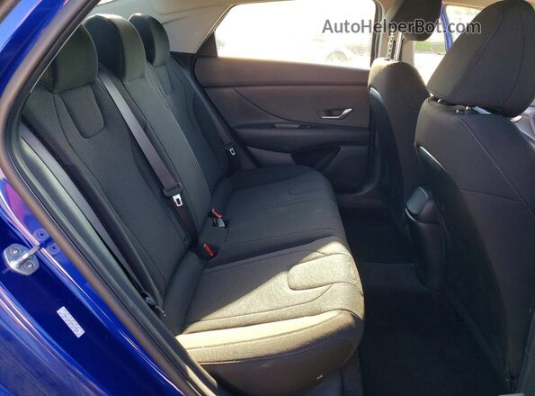 KMHLL4AG2MU179661 2021 HYUNDAI ELANTRA Синий Вид задних сидений