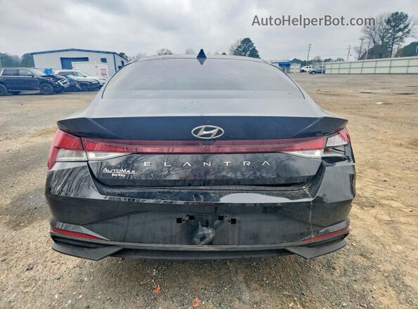 KMHLL4AG3PU556177 2023 HYUNDAI ELANTRA Black Հետևի տեսք
