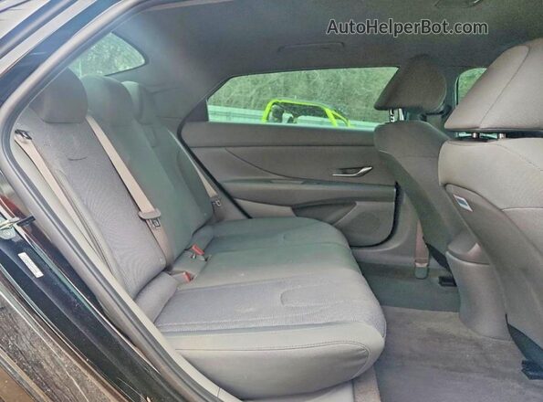 KMHLL4AG3PU556177 2023 HYUNDAI ELANTRA Black Հետևի նստատեղերի տեսք