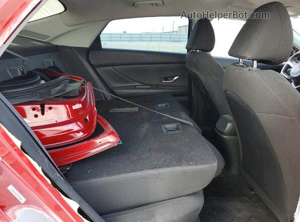 KMHLL4AG4PU475883 2023 HYUNDAI ELANTRA Red Вид задніх сидінь