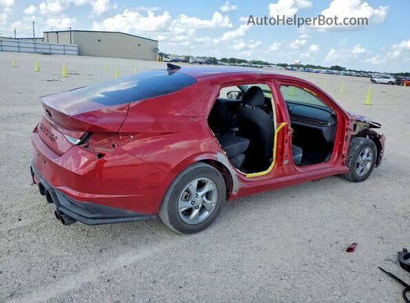 KMHLL4AG4PU475883 2023 HYUNDAI ELANTRA Red Задня права чверть