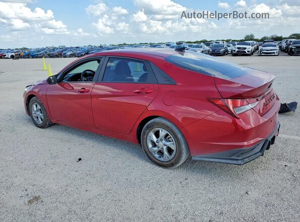KMHLL4AG4PU475883 2023 HYUNDAI ELANTRA Red Задня ліва чверть