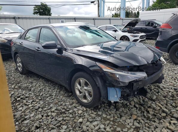 KMHLL4AG7PU539060 2023 HYUNDAI ELANTRA Black წინა მარჯვენა