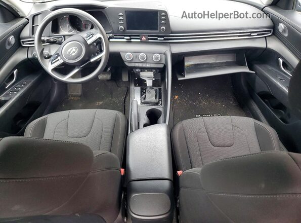 KMHLL4AG7PU539060 2023 HYUNDAI ELANTRA Black წინა პანელის ხედი