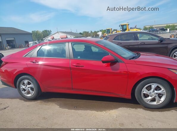 KMHLL4AG8MU162363 2021 HYUNDAI ELANTRA Красный Панорамный вид салона 360°