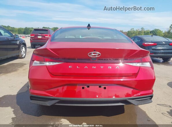 KMHLL4AG8MU162363 2021 HYUNDAI ELANTRA Красный 