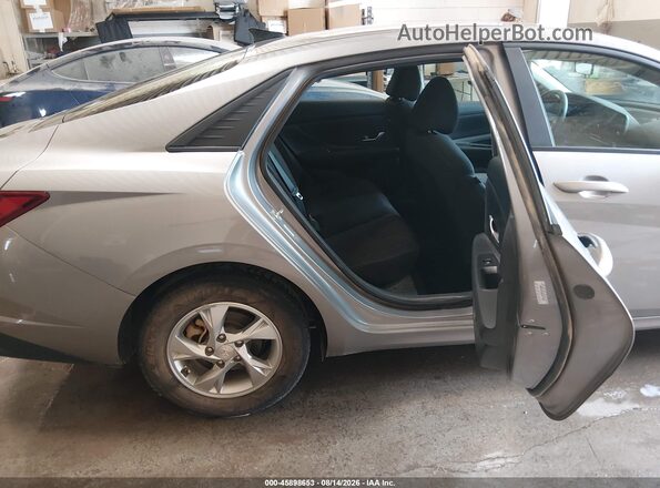 KMHLL4AG9PU546804 2023 HYUNDAI ELANTRA Silver VIN კოდის სტიკერის ხედი
