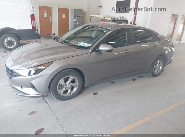 KMHLL4AG9PU550898 2023 HYUNDAI ELANTRA Gray Передня ліва чверть