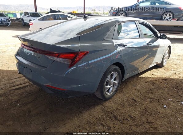 KMHLL4AGXNU303709 2022 HYUNDAI ELANTRA Gray უკანა მარჯვენა