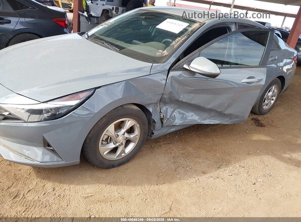 KMHLL4AGXNU303709 2022 HYUNDAI ELANTRA Gray წინა ხედი