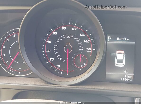 KMHLL4AGXNU303709 2022 HYUNDAI ELANTRA Gray უკანა სავარძლების ხედი