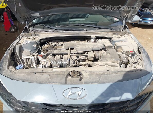 KMHLL4AGXNU303709 2022 HYUNDAI ELANTRA Gray უკანა ხედი