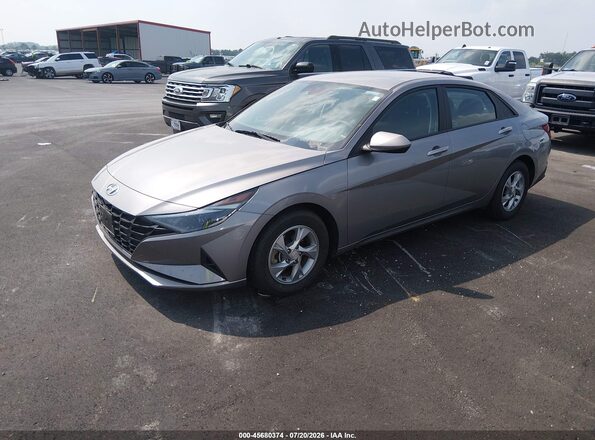 KMHLL4AGXPU543488 2023 HYUNDAI ELANTRA Silver Передня ліва чверть