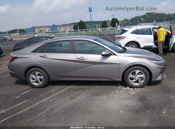 KMHLL4AGXPU543488 2023 HYUNDAI ELANTRA Silver Вид задньої частини салону