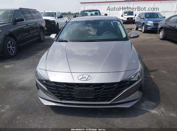 KMHLL4AGXPU543488 2023 HYUNDAI ELANTRA Silver Вид щитка приладів