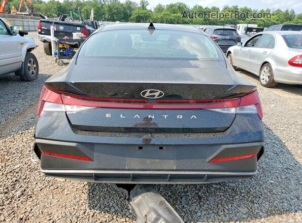 KMHLL4DG0RU689865 2024 HYUNDAI ELANTRA Black Հետևի տեսք