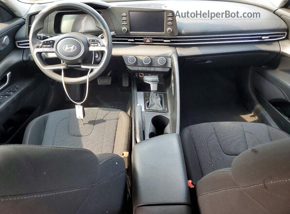 KMHLL4DG0RU689865 2024 HYUNDAI ELANTRA Black Առջևի վահանակի տեսք