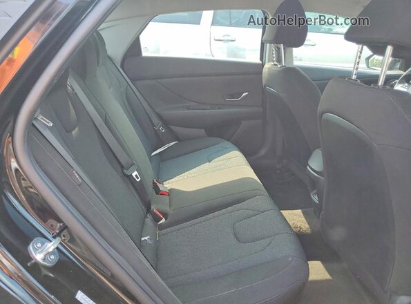 KMHLL4DG0RU689865 2024 HYUNDAI ELANTRA Black Հետևի նստատեղերի տեսք
