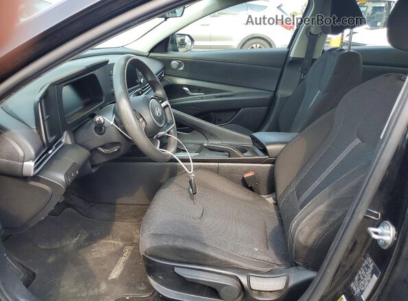 KMHLL4DG0RU689865 2024 HYUNDAI ELANTRA Black Սալոնի դիմացի տեսք