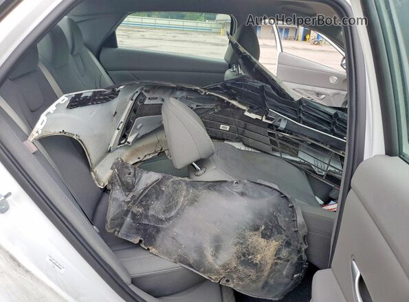 KMHLL4DG0SU898450 2025 HYUNDAI ELANTRA White Rear seats view