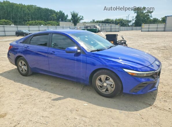 KMHLL4DG0SU992814 2025 HYUNDAI ELANTRA Blue Delantero derecho