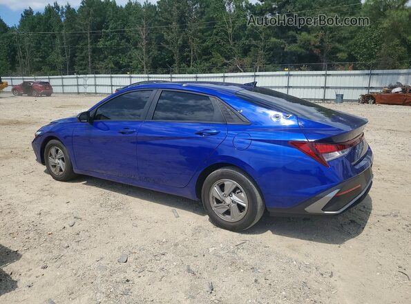 KMHLL4DG0SU992814 2025 HYUNDAI ELANTRA Blue Trasero izquierdo