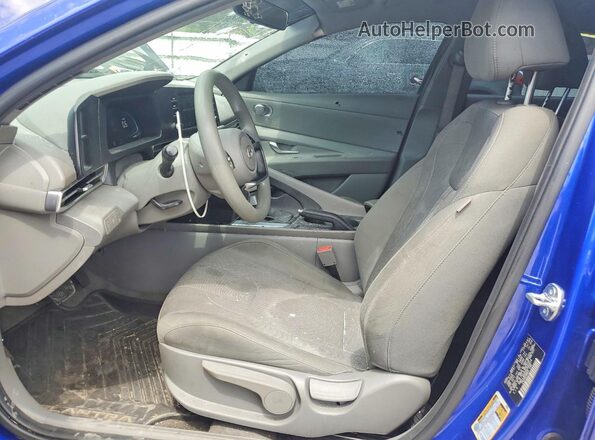 KMHLL4DG0SU992814 2025 HYUNDAI ELANTRA Blue Vista interior delantera
