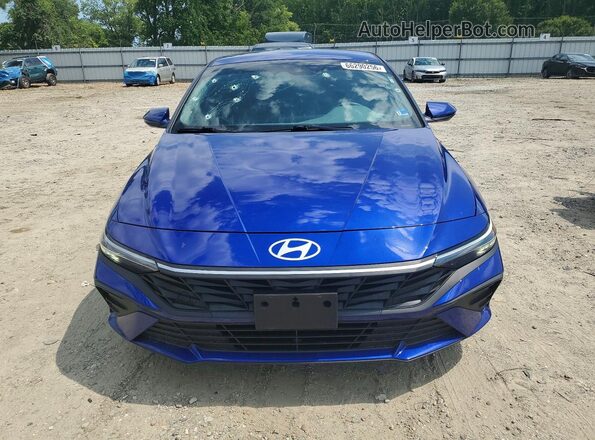 KMHLL4DG0SU992814 2025 HYUNDAI ELANTRA Blue Vista frontal