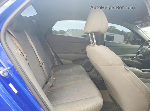 KMHLL4DG0SU992814 2025 HYUNDAI ELANTRA Blue Vista de los asientos traseros