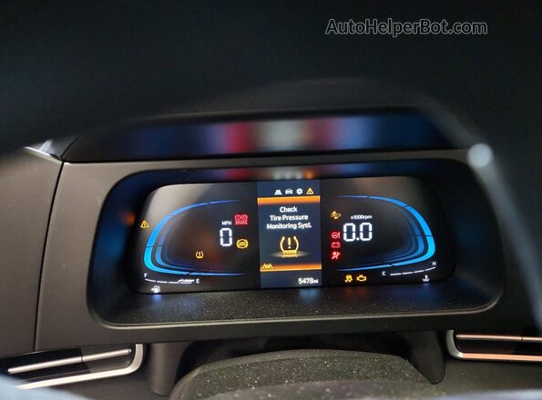 KMHLL4DG0TU185307 2026 HYUNDAI ELANTRA Black Instrument cluster view