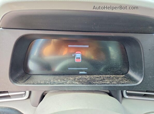 KMHLL4DG1RU758062 2024 HYUNDAI ELANTRA White Вид щитка приладів