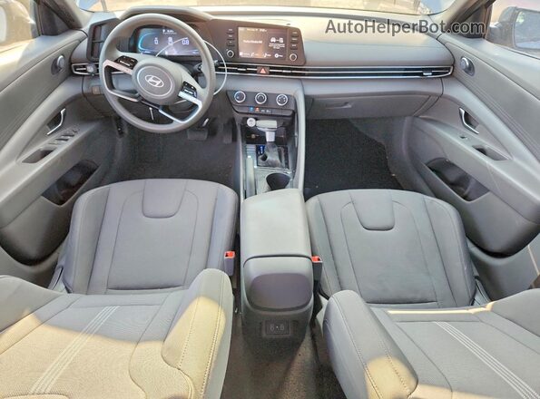 KMHLL4DG1SU040338 2025 HYUNDAI ELANTRA Gray წინა პანელის ხედი