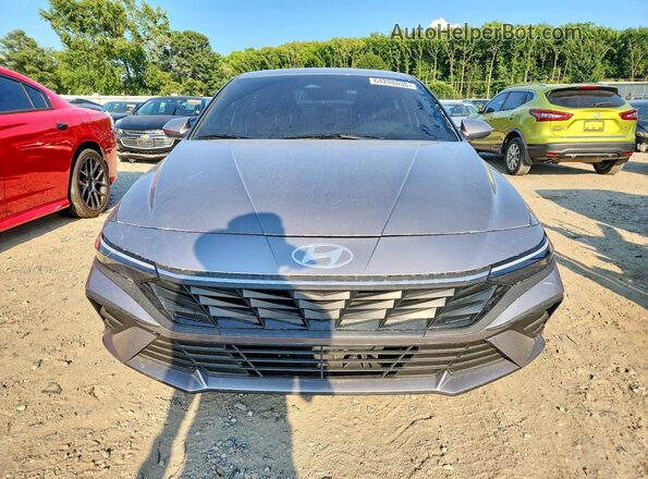 KMHLL4DG1SU040338 2025 HYUNDAI ELANTRA Gray წინა ხედი