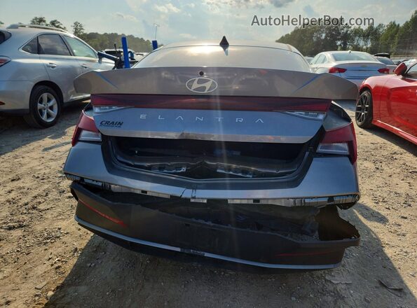 KMHLL4DG1SU040338 2025 HYUNDAI ELANTRA Gray უკანა ხედი