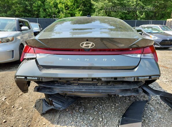 KMHLL4DG1TU132552 2026 HYUNDAI ELANTRA Gray Widok z tyłu