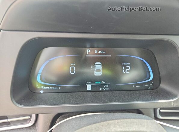 KMHLL4DG2RU741996 2024 HYUNDAI ELANTRA Gray Vista del cuadro de instrumentos