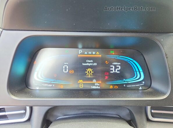 KMHLL4DG2SU093890 2025 HYUNDAI ELANTRA Gray Instrument cluster view