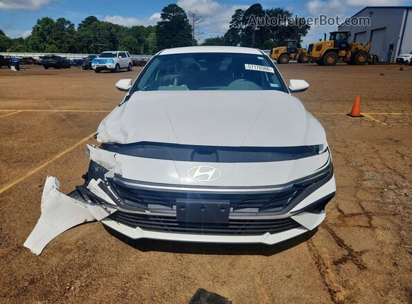 KMHLL4DG2SU903017 2025 HYUNDAI ELANTRA White წინა ხედი