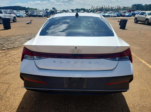 KMHLL4DG2SU903017 2025 HYUNDAI ELANTRA White უკანა ხედი