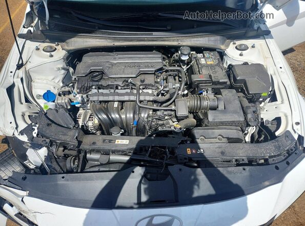 KMHLL4DG2SU903017 2025 HYUNDAI ELANTRA White უკანა სალონის ხედი