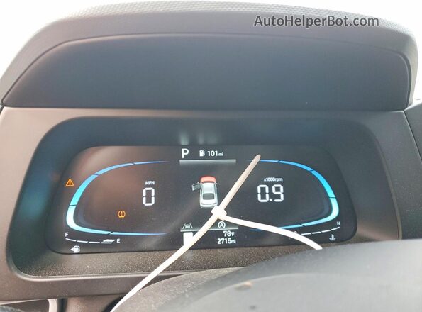 KMHLL4DG2TU175698 2026 HYUNDAI ELANTRA Gray Vista del cuadro de instrumentos