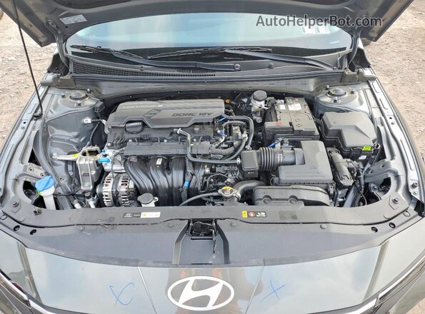 KMHLL4DG2TU175698 2026 HYUNDAI ELANTRA Gray Vista interior trasera