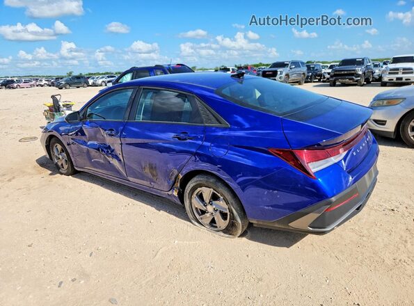 KMHLL4DG4SU025963 2025 HYUNDAI ELANTRA Blue უკანა მარცხენა