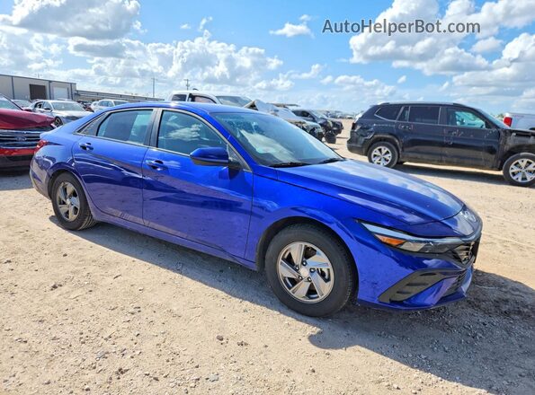 KMHLL4DG4SU025963 2025 HYUNDAI ELANTRA Blue წინა მარჯვენა