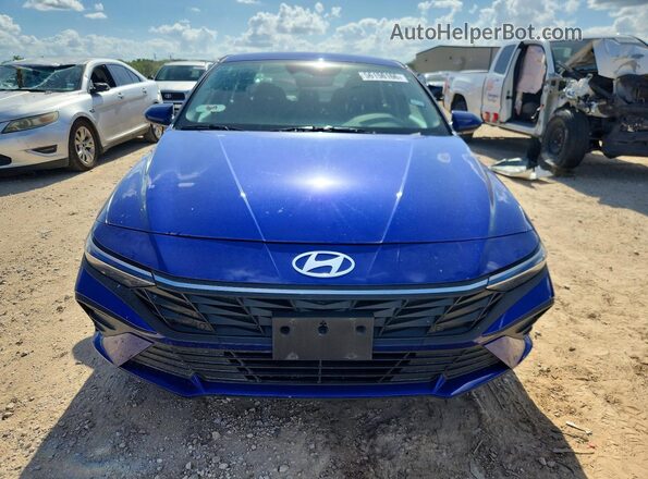 KMHLL4DG4SU025963 2025 HYUNDAI ELANTRA Blue წინა ხედი