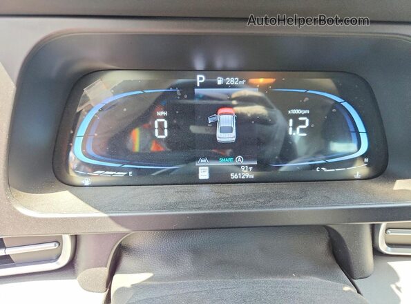 KMHLL4DG5RU778430 2024 HYUNDAI ELANTRA Charcoal Vista del cuadro de instrumentos