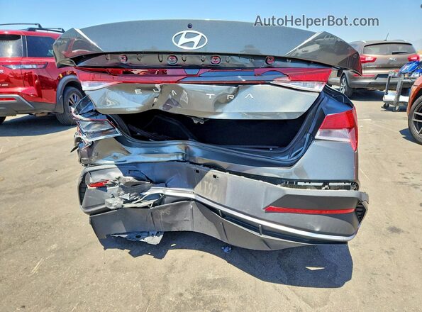 KMHLL4DG5RU778430 2024 HYUNDAI ELANTRA Charcoal Vista trasera