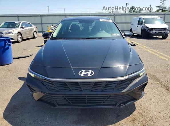 KMHLL4DG5SU992646 2025 HYUNDAI ELANTRA Black Դիմացի տեսք
