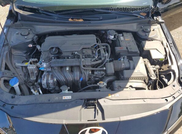 KMHLL4DG5SU992646 2025 HYUNDAI ELANTRA Black Սալոնի հետևի տեսք